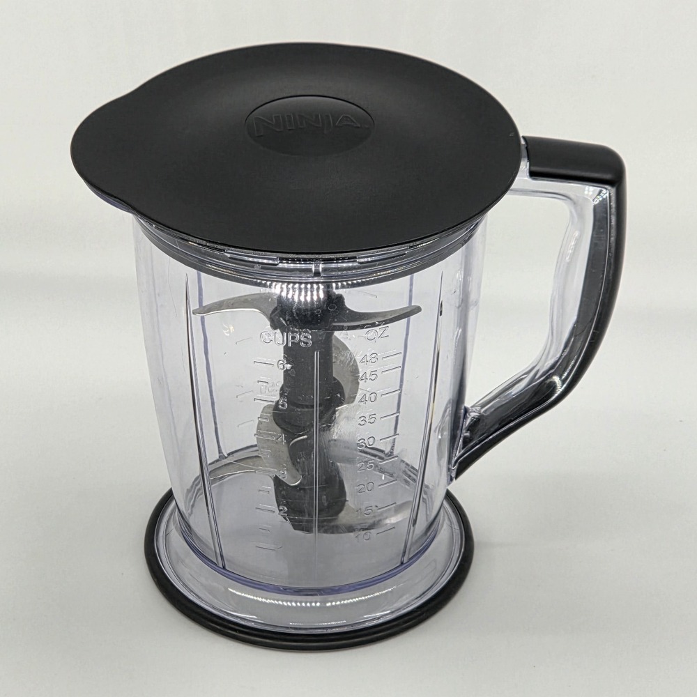 Ninja Master Prep Professional Replacement Pitcher 48oz 6 Cup With Blade & Lid